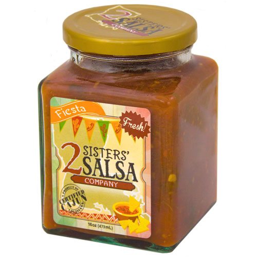 16oz. Fiesta Salsa 2 Sisters Salsa